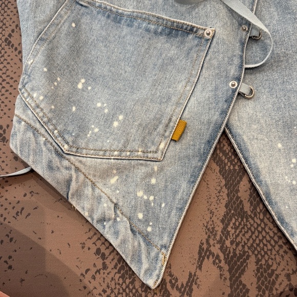 Wild Fable Blue Denim Vest - Picture 3 of 7